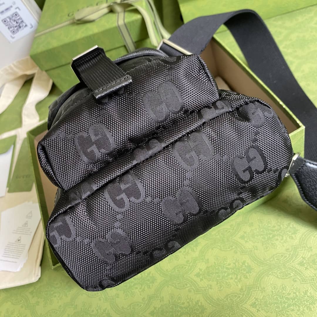 Gucci Off The Grid Nylon Canvas Leather Backpack Replica 658631