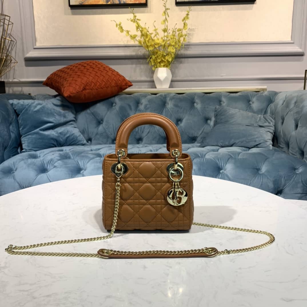 Christian Dior Lady Dior 17CM Replica Bag