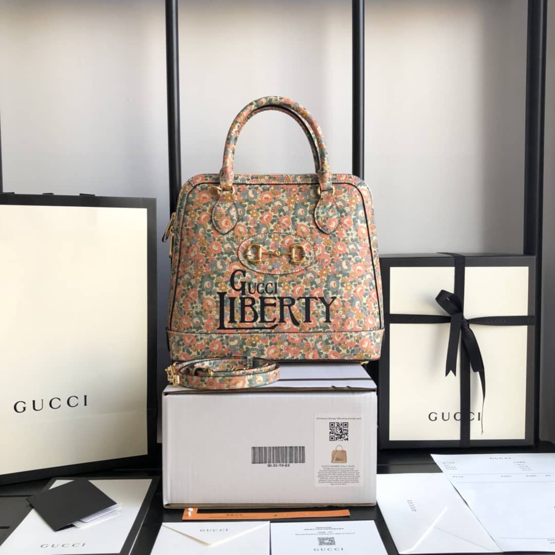 Gucci GG Horsebit 1955 Top Handle Replica Bag 620850