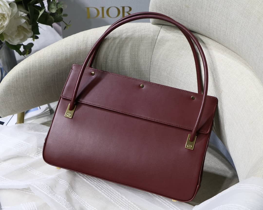 Dior Latte Smooth Calfskin Parisienne Bag