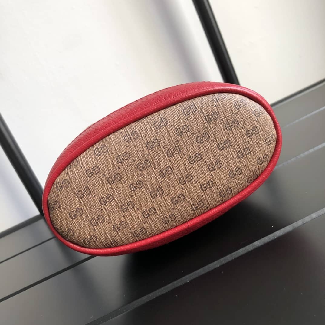 Gucci X Doraemon Mini Bucket Bag Replica 647801