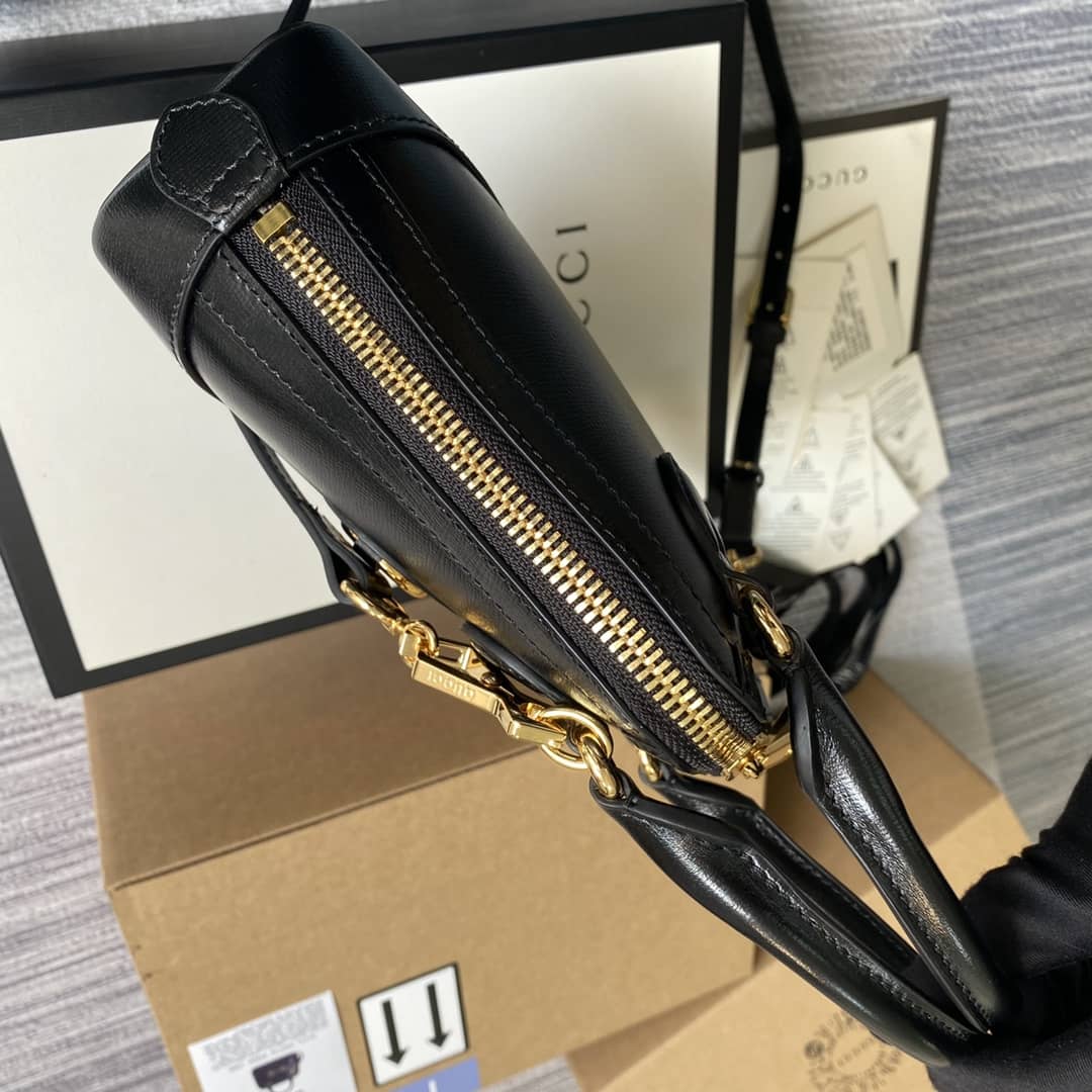 Gucci 1955 Horsebit GG Mini Top Handle Bag Replica 640716