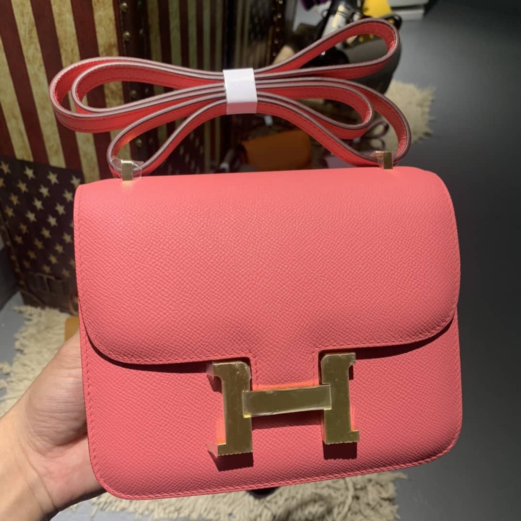 Hermes Replica Constance Bag 18CM Epsom Leather