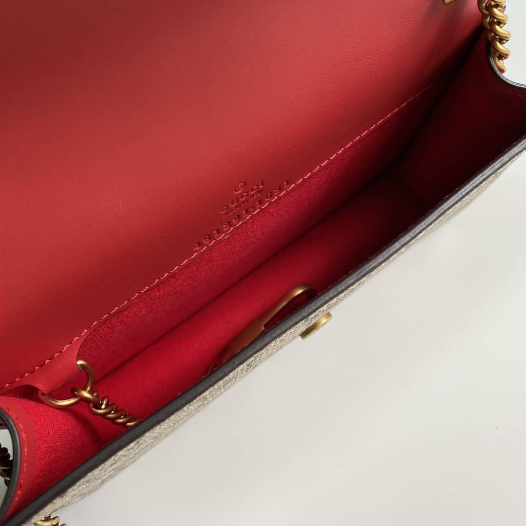 Gucci Supreme GG Mini Bag With Cherries Replica 481291