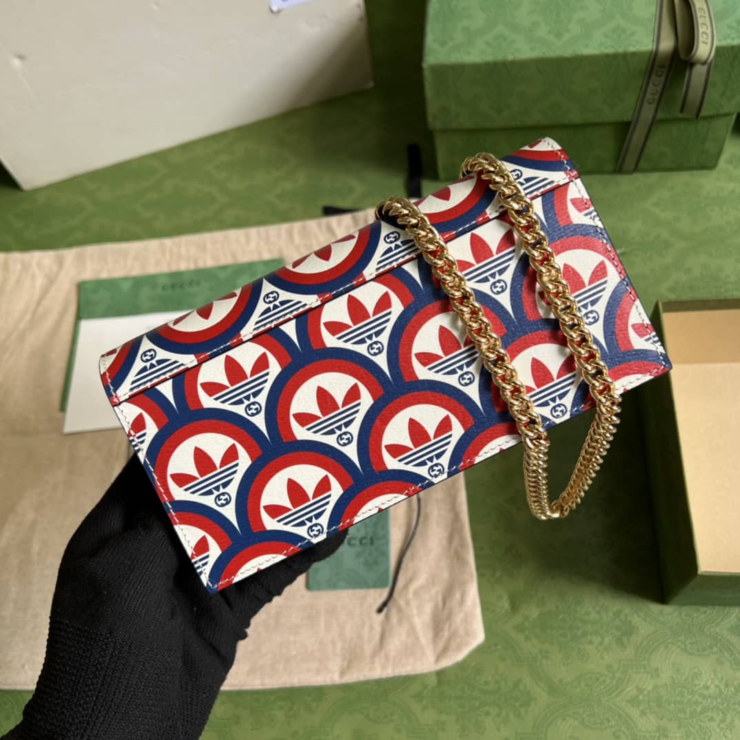 Adidas x Gucci Wallet With Chain 621892 Replica Crossbody Bag