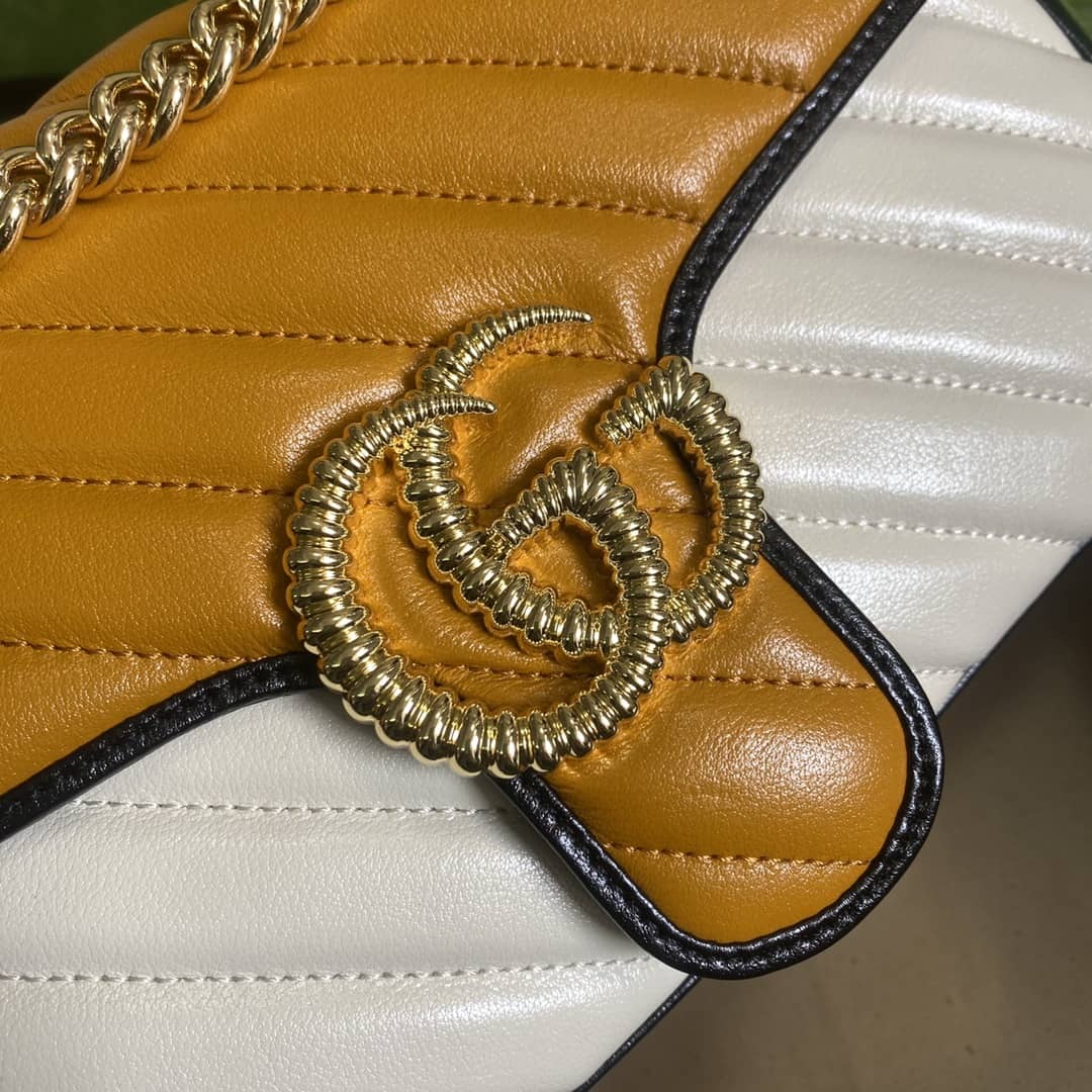 Gucci Marmont GG Small matelassé Shoulder Bag Replica 443497