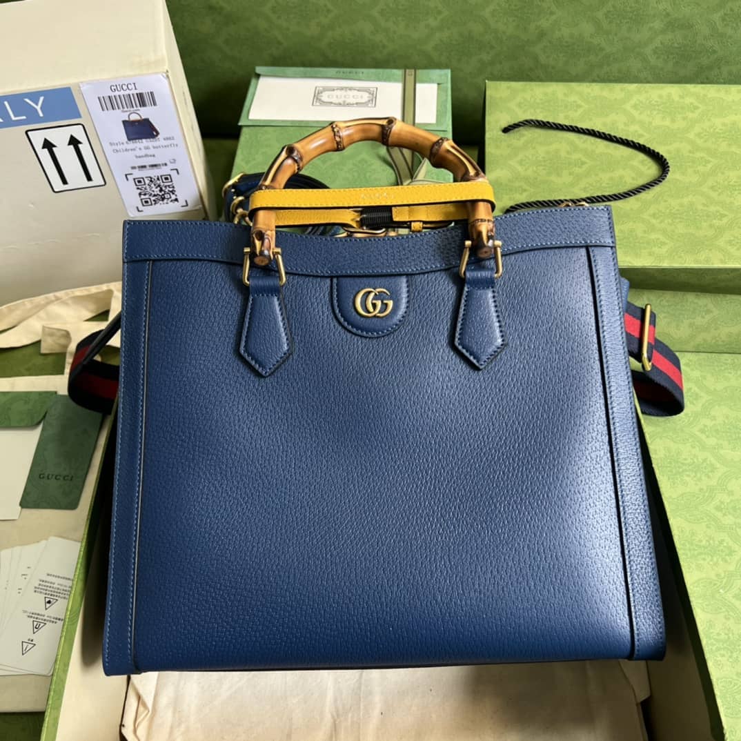 Gucci Diana Medium Blue 678842 Replica Tote Bag