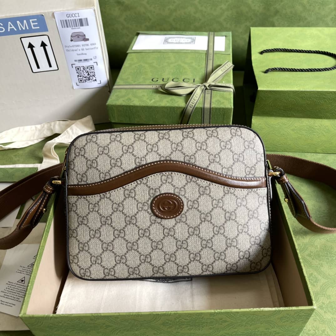 Gucci Jumbo GG Messenger Bag Replica 675891