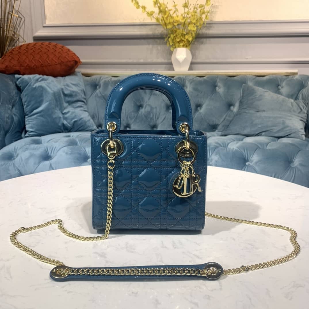 Christian Dior Lady Dior 17CM Replica Bag