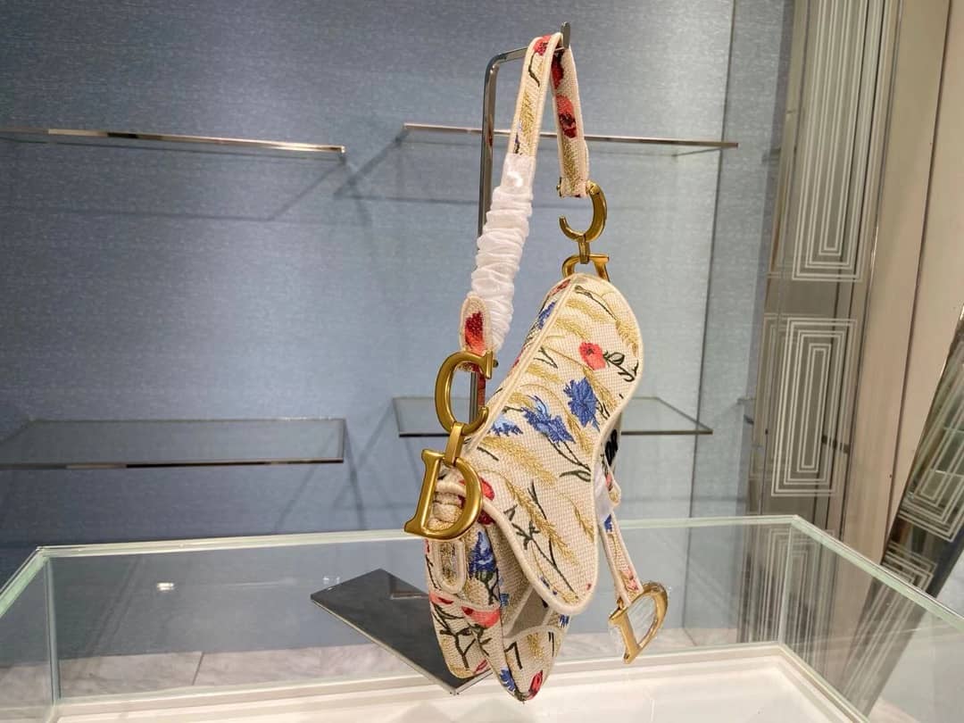 Christian Dior Oblique Saddle Belt Replica Bag