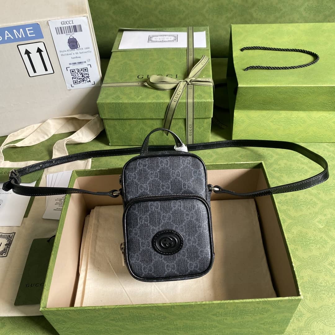 Gucci Interlocking Mini Phone Bag Replica 672952