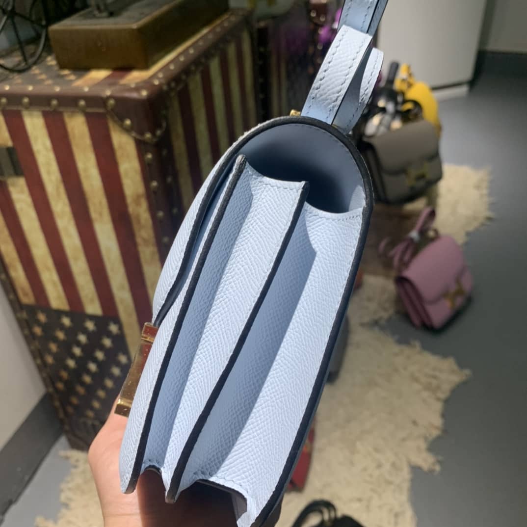 Hermes Replica Constance Bag 18CM Epsom Leather