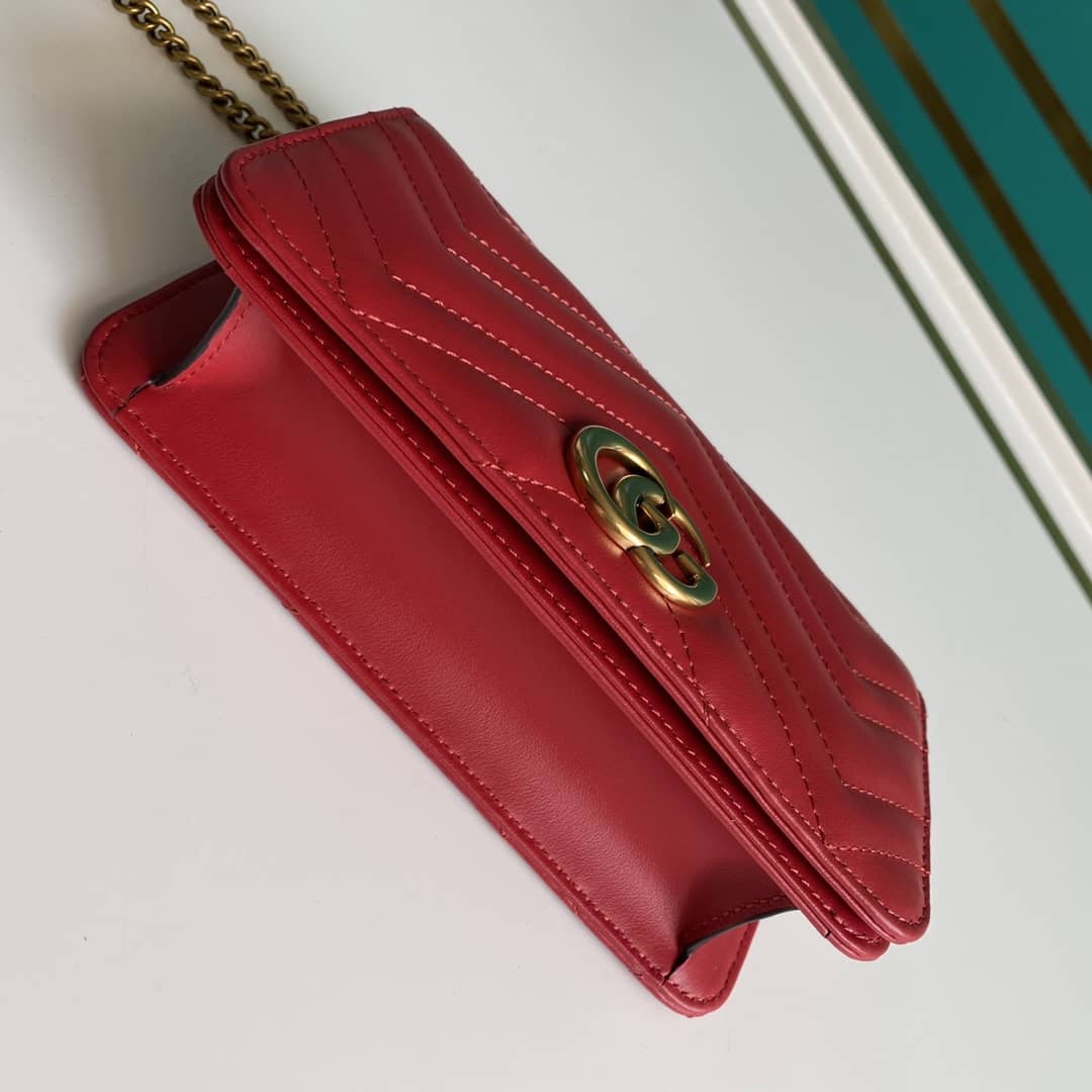 Gucci Crossbody Dupe Marmont GG Matelassé 488426