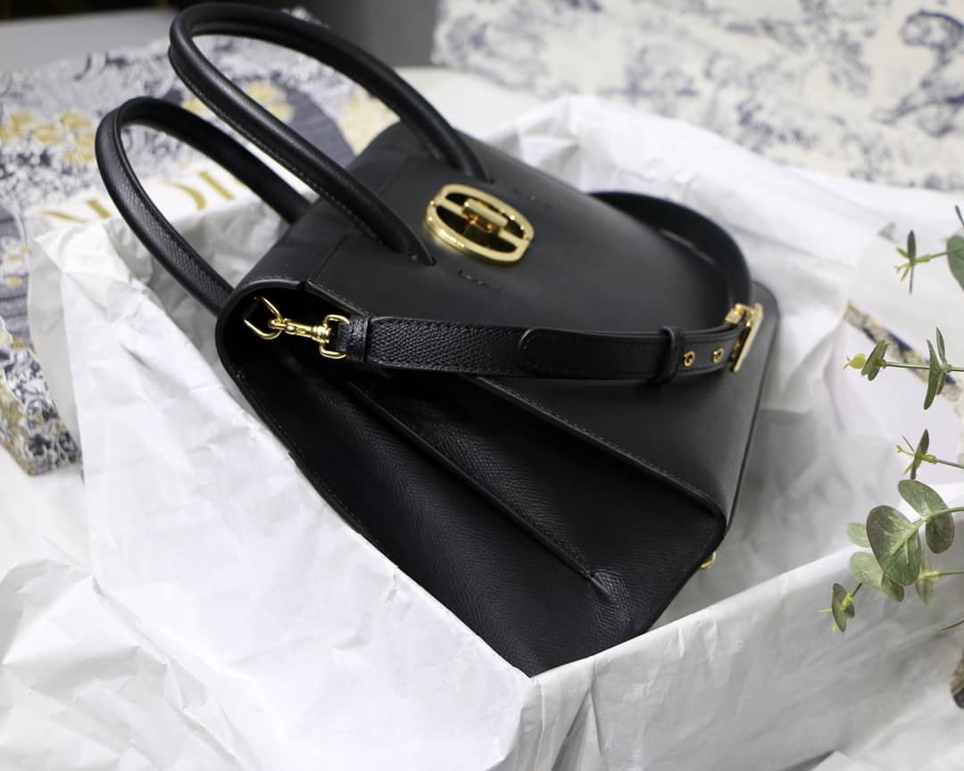 Christian Dior Box Calfskin Large St. Honore Tote