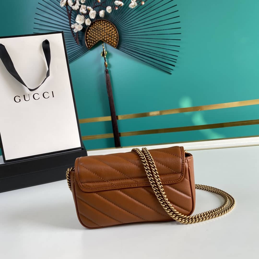 Gucci GG Marmont Matelassé Mini Crossbody Bag Replica 476433