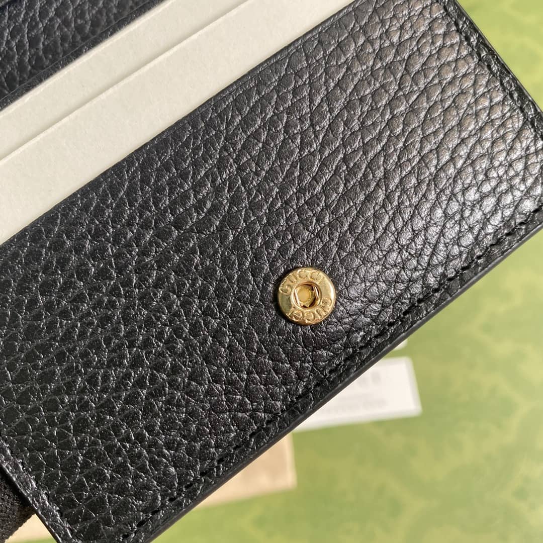 Gucci Marmont GG Card Case Wallet Replica 658610