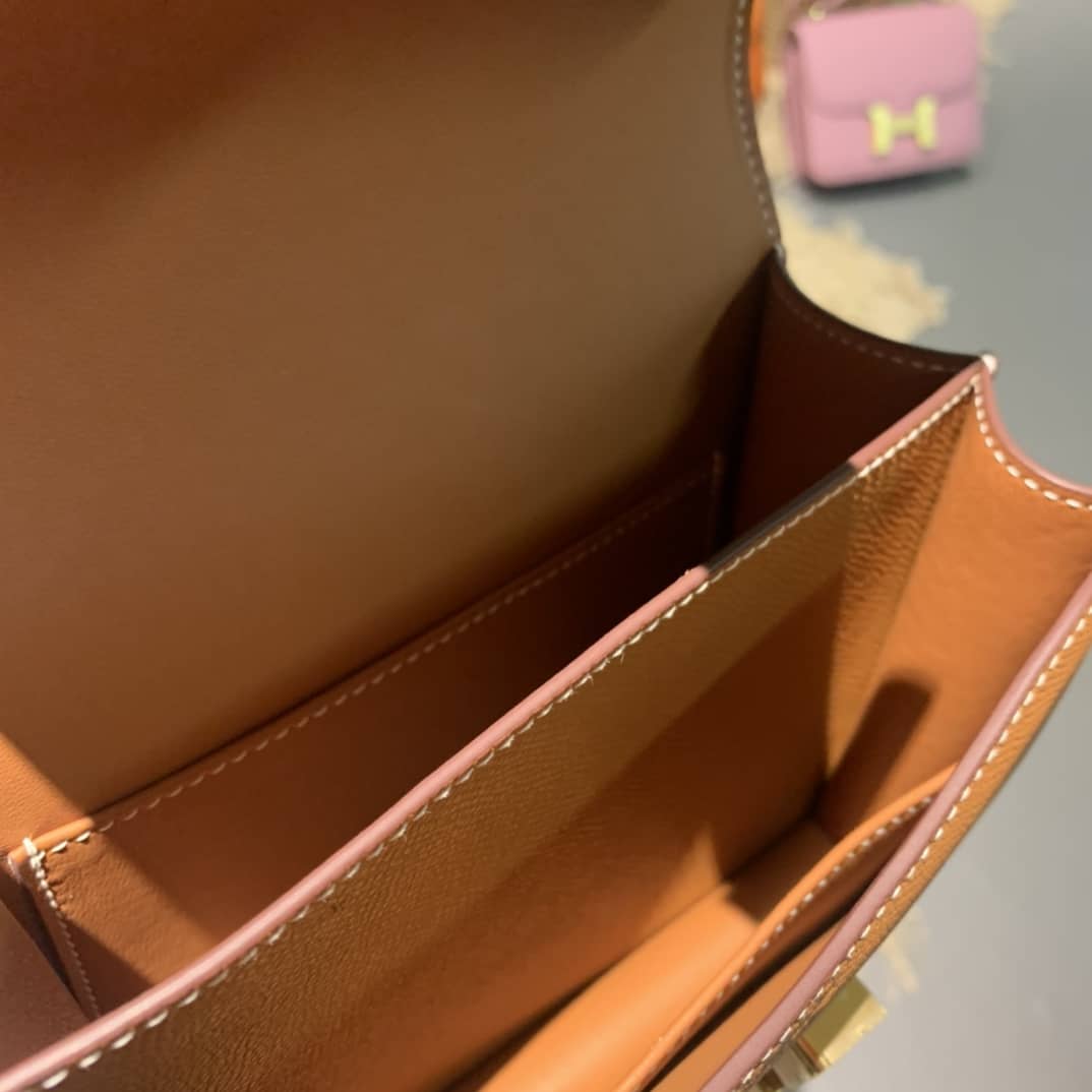 Hermes Replica Constance Bag 18CM Epsom Leather