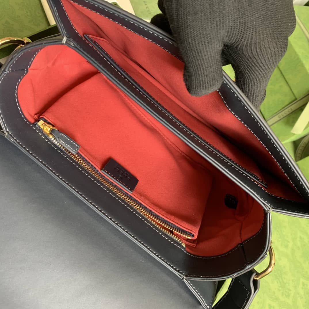 Gucci 1955 Horsebit Supreme Shoulder Bag Replica 602204