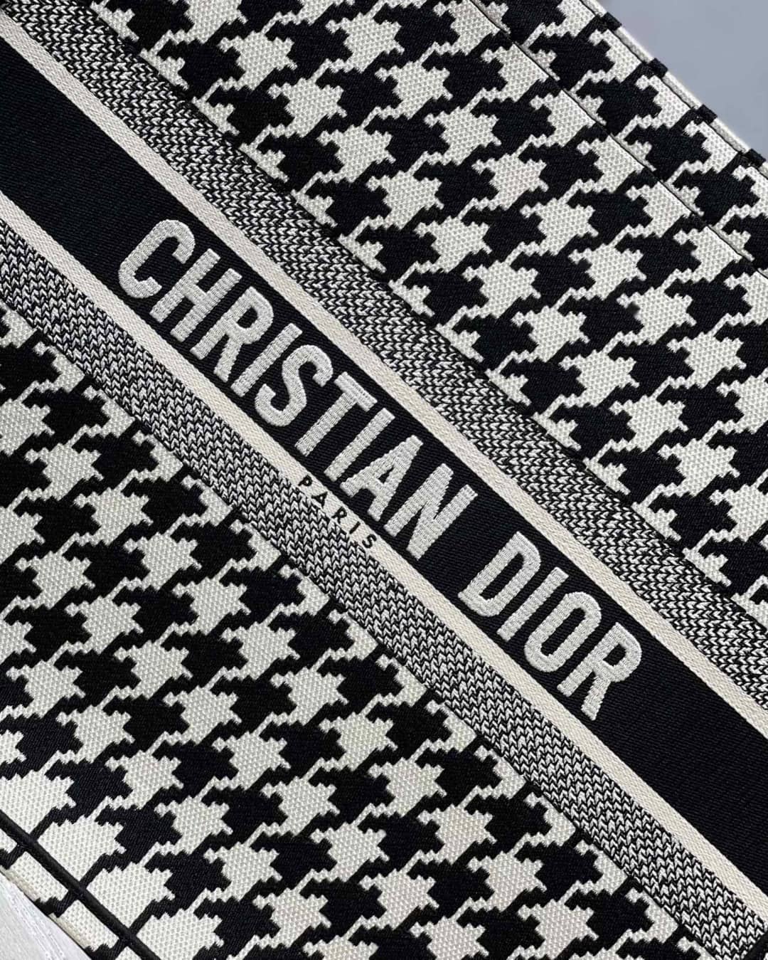 Christian Dior CD Book Embroidery Replica Tote