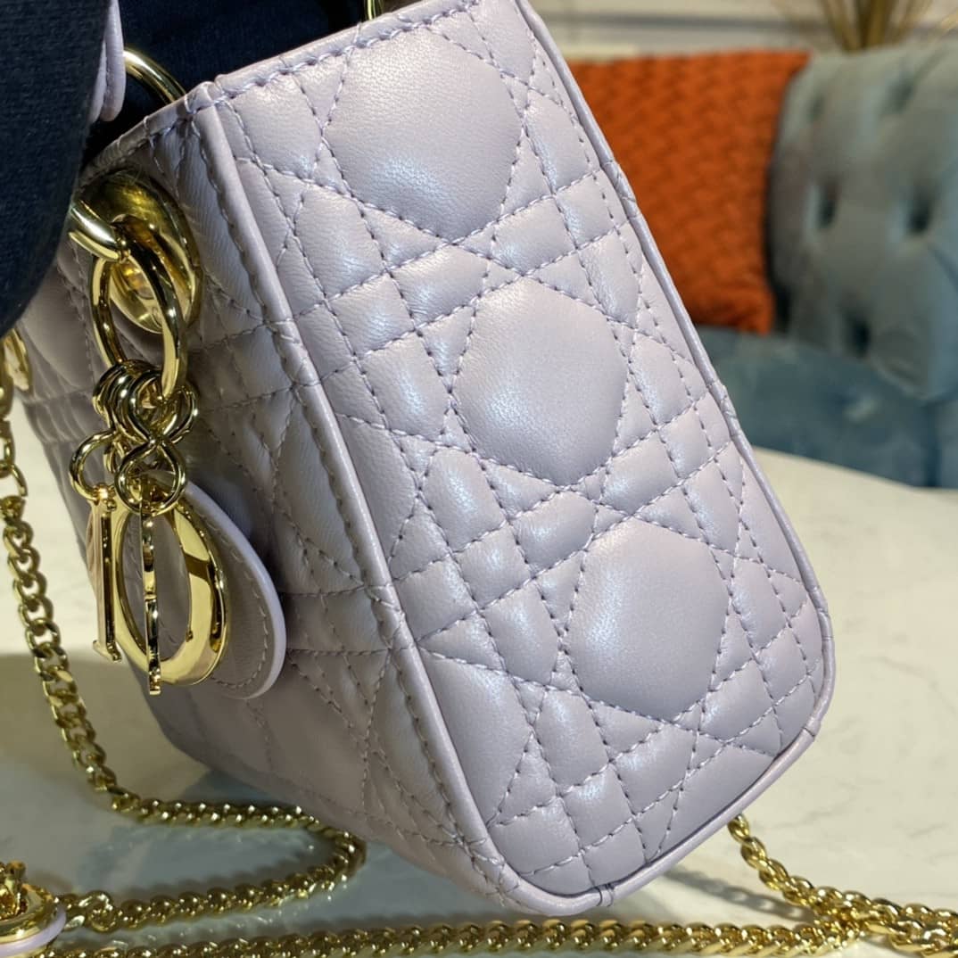 Christian Dior Lady Dior 17CM Replica Bag