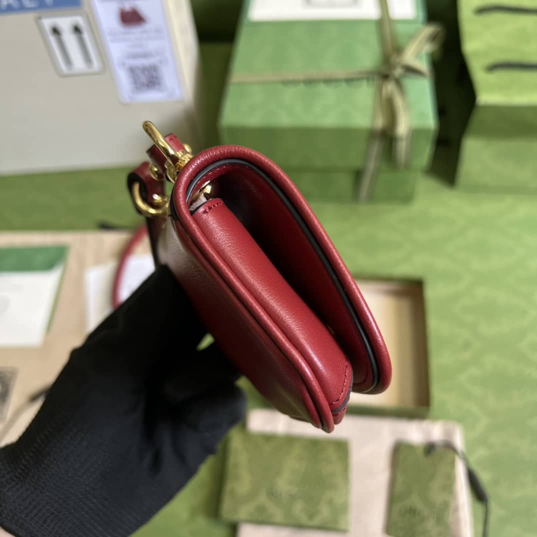 Gucci Blondie Mini Card Case Wallet 698635 Replica Crossbody Bag