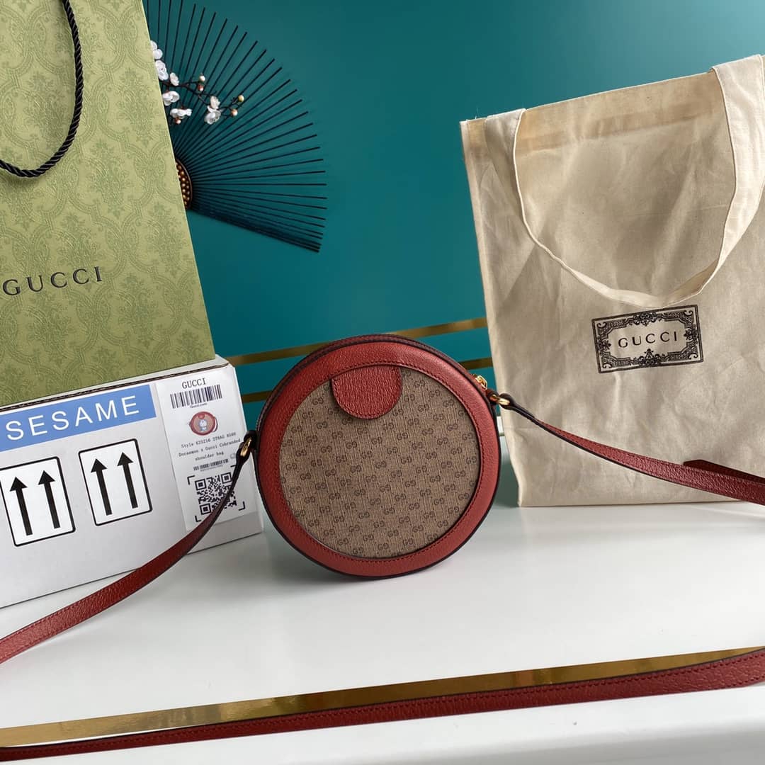 Gucci Doraemon GG Supreme Mini Shoulder Bag Replica 625216