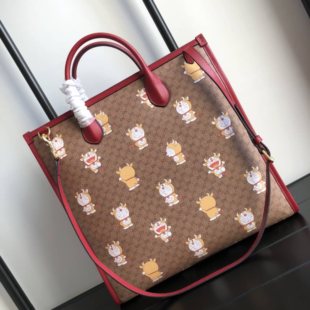 Gucci Doraemon Medium Tote Replica 654345