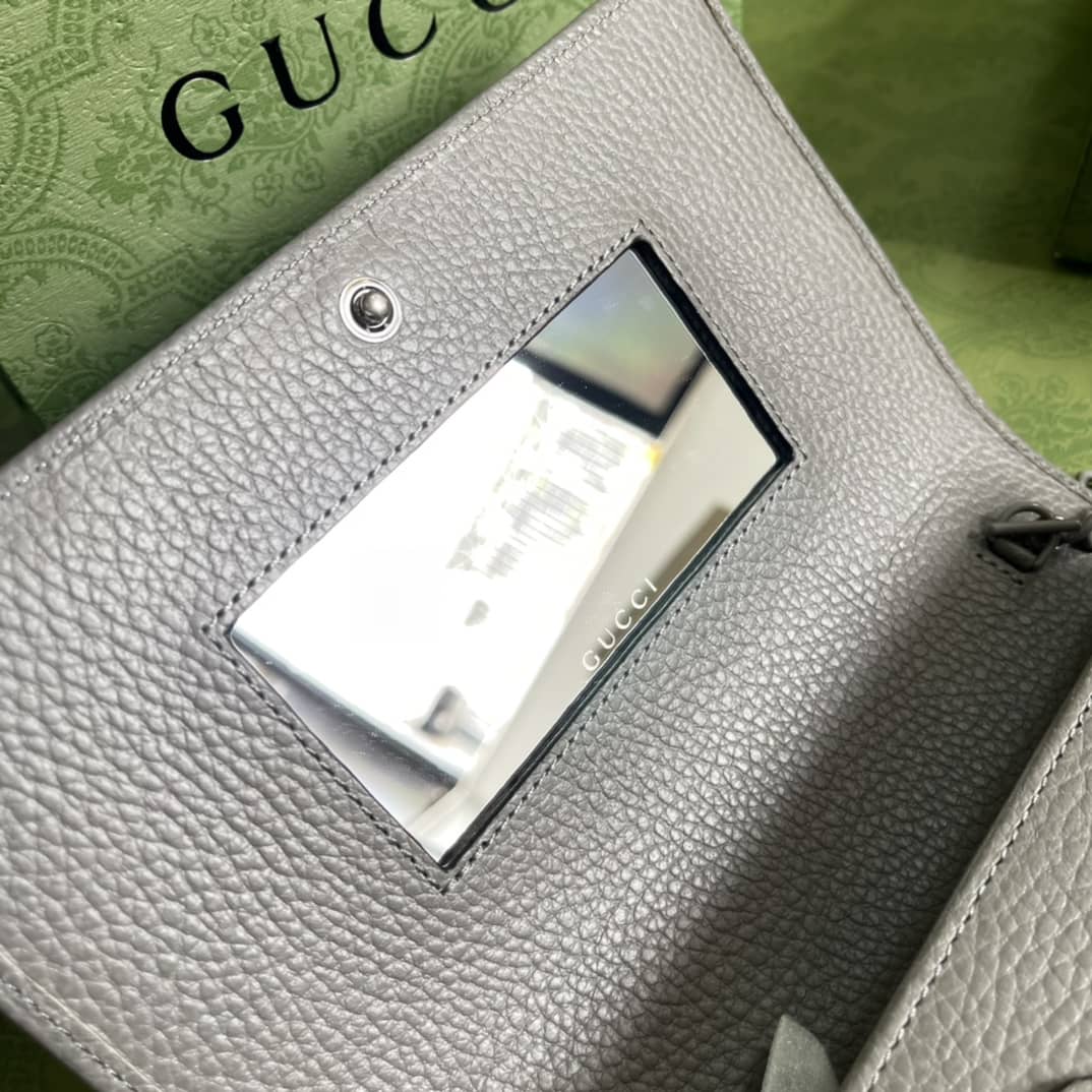 Gucci Marmont GG Leather Mini Chain Bag Replica 497985