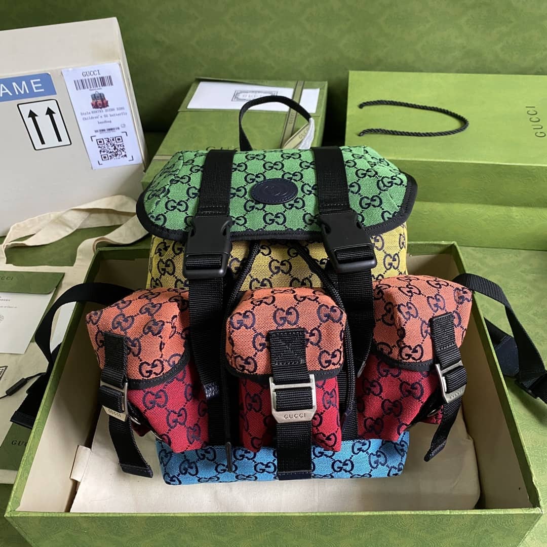 Gucci Off The Grind Multicolor Backpack Replica 658783