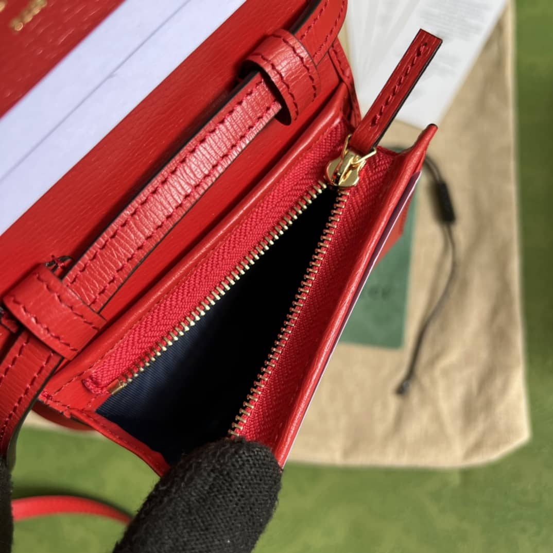 Adidas x Gucci Card Case With Horsebit 702248 Replica Crossbody Bag