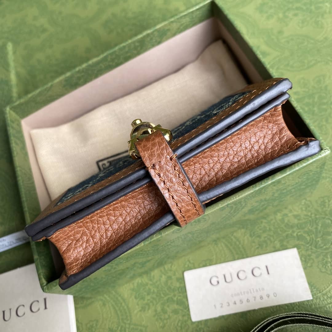 Gucci Jackie 1961 Card Case Wallet Replica 645536