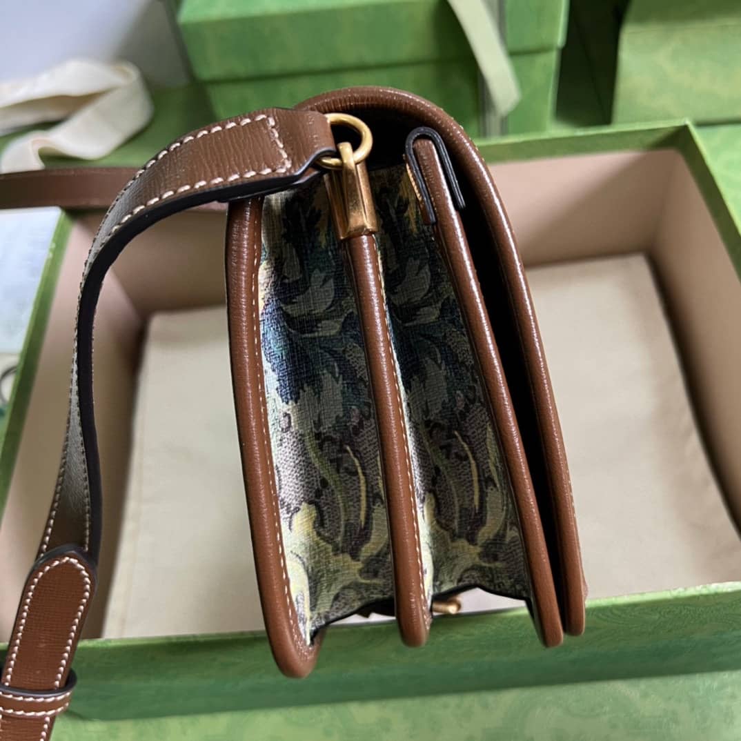 Gucci GG Carnation Print Mini Shoulder Crossbody Bag 671620 Replica