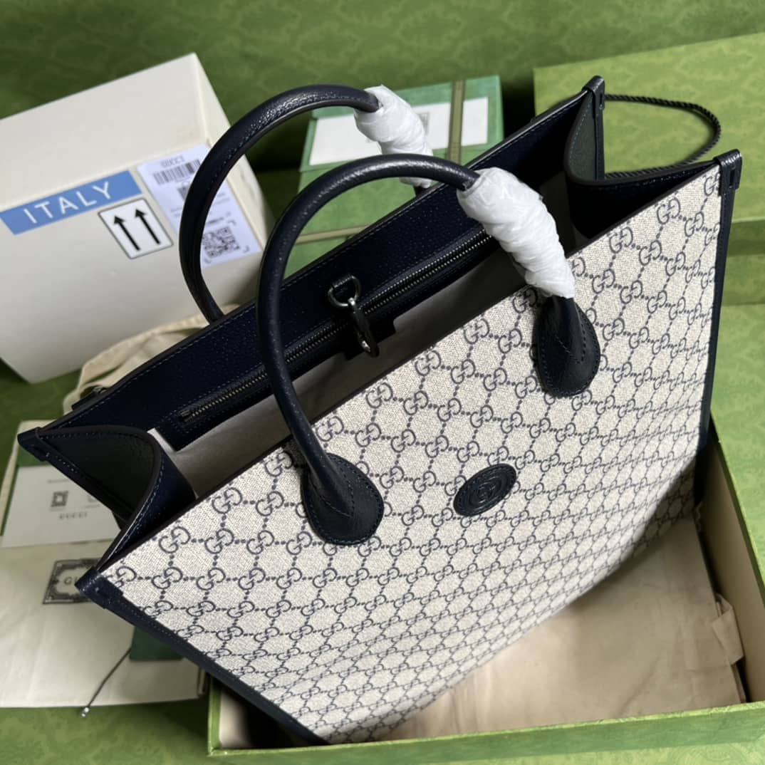 Gucci Medium Tote With Interlocking G 674155 Replica Bag