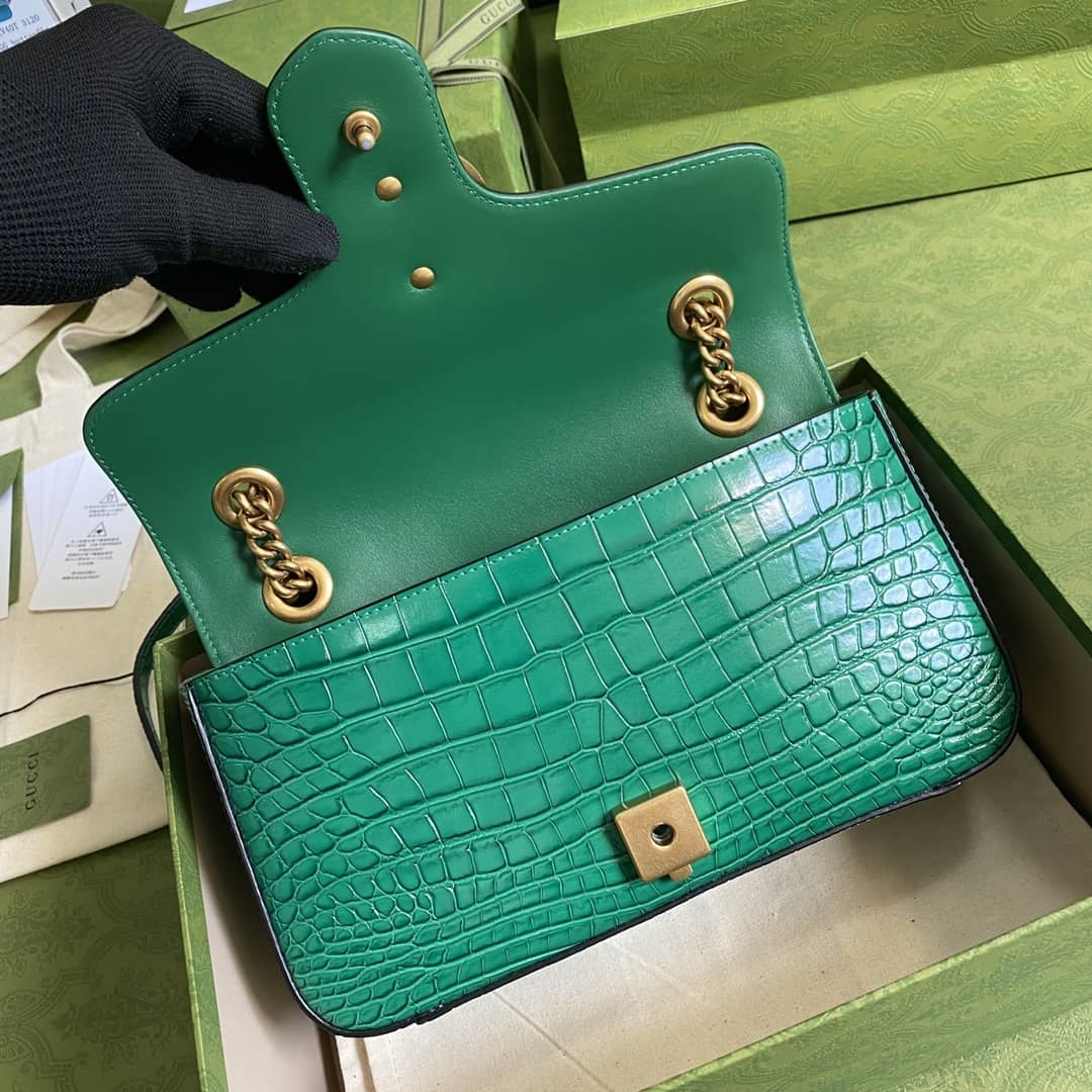 Gucci Marmont GG Small matelassé Shoulder Bag Replica 443497