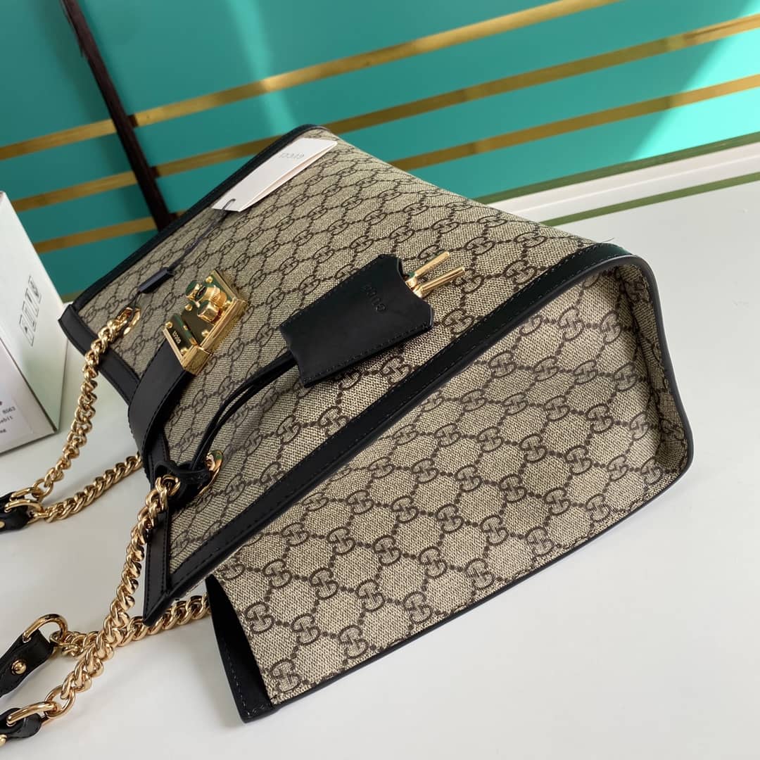Gucci Padlock GG Supreme Canvas Shoulder Bag Replica 479197