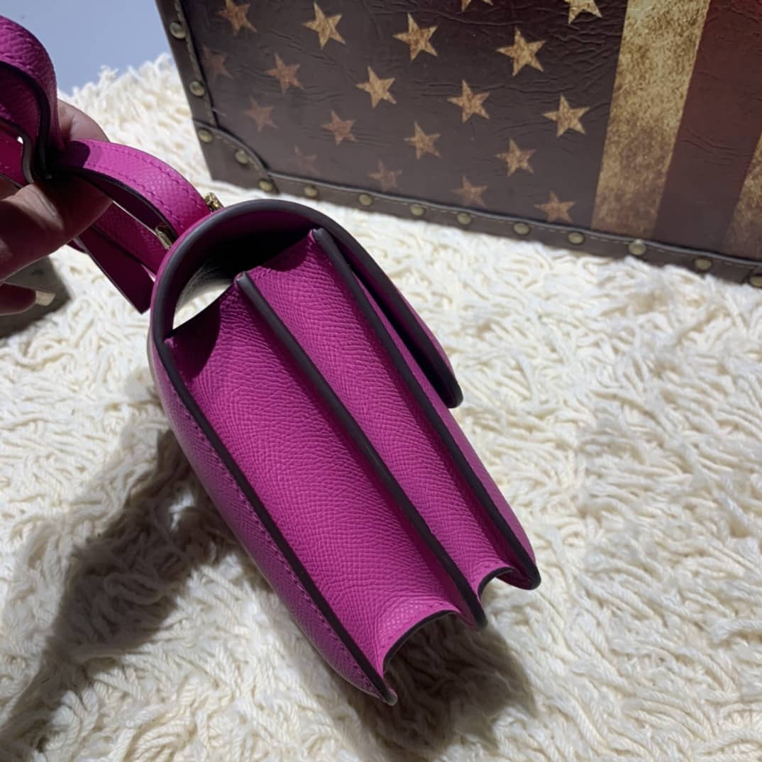 Hermes Replica Constance Bag 18CM Epsom Leather