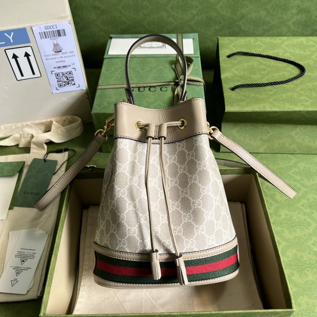 Gucci Ophidia Small GG Supreme 550621 Replica Bucket Bag