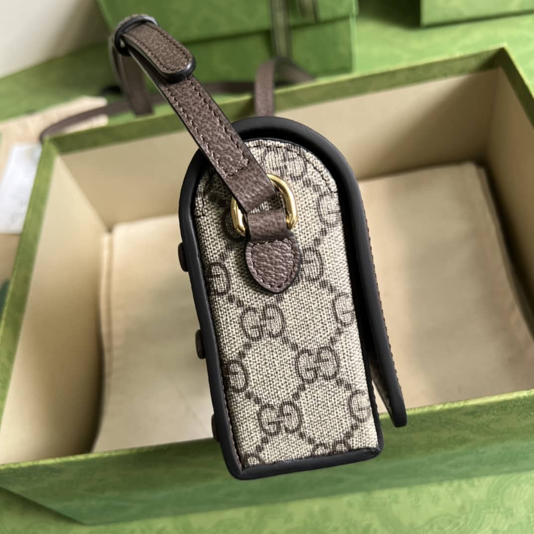 Gucci Cherry Print Mini Crossbody Bag 700733 Replica