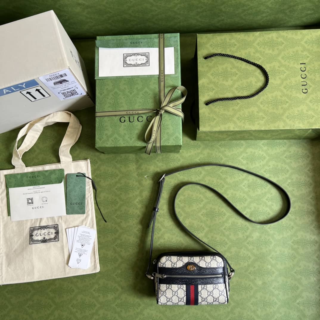 Gucci Ophidia GG Supreme Mini 517350 Replica Crossbody Bag