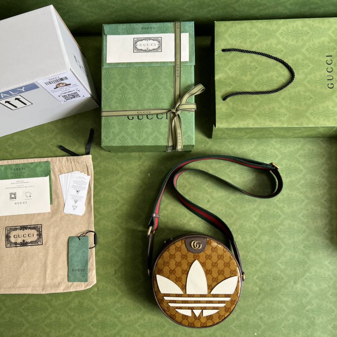 Adidas x Gucci Ophidia Small Shoulder Crossbody Bag 702640 Replica