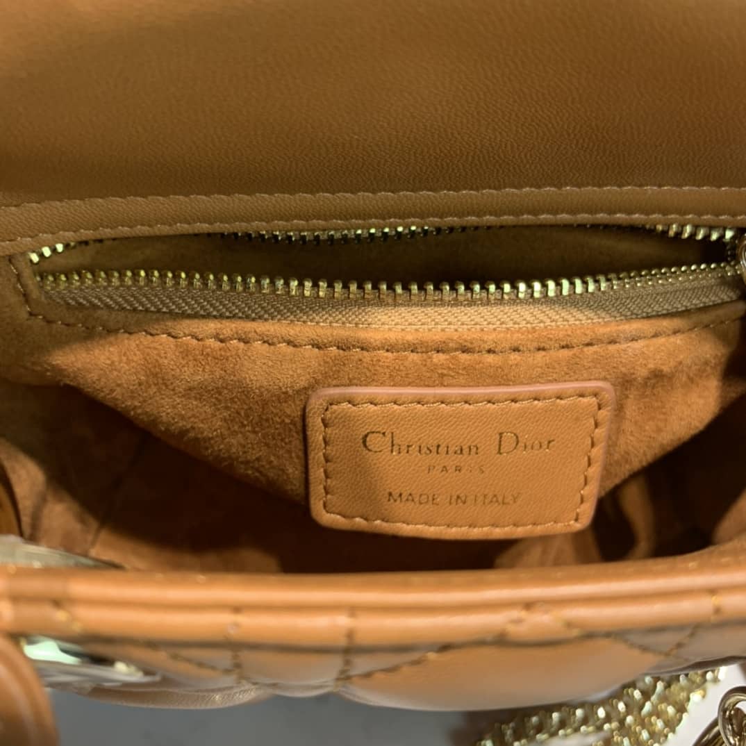 Christian Dior Lady Dior 17CM Replica Bag