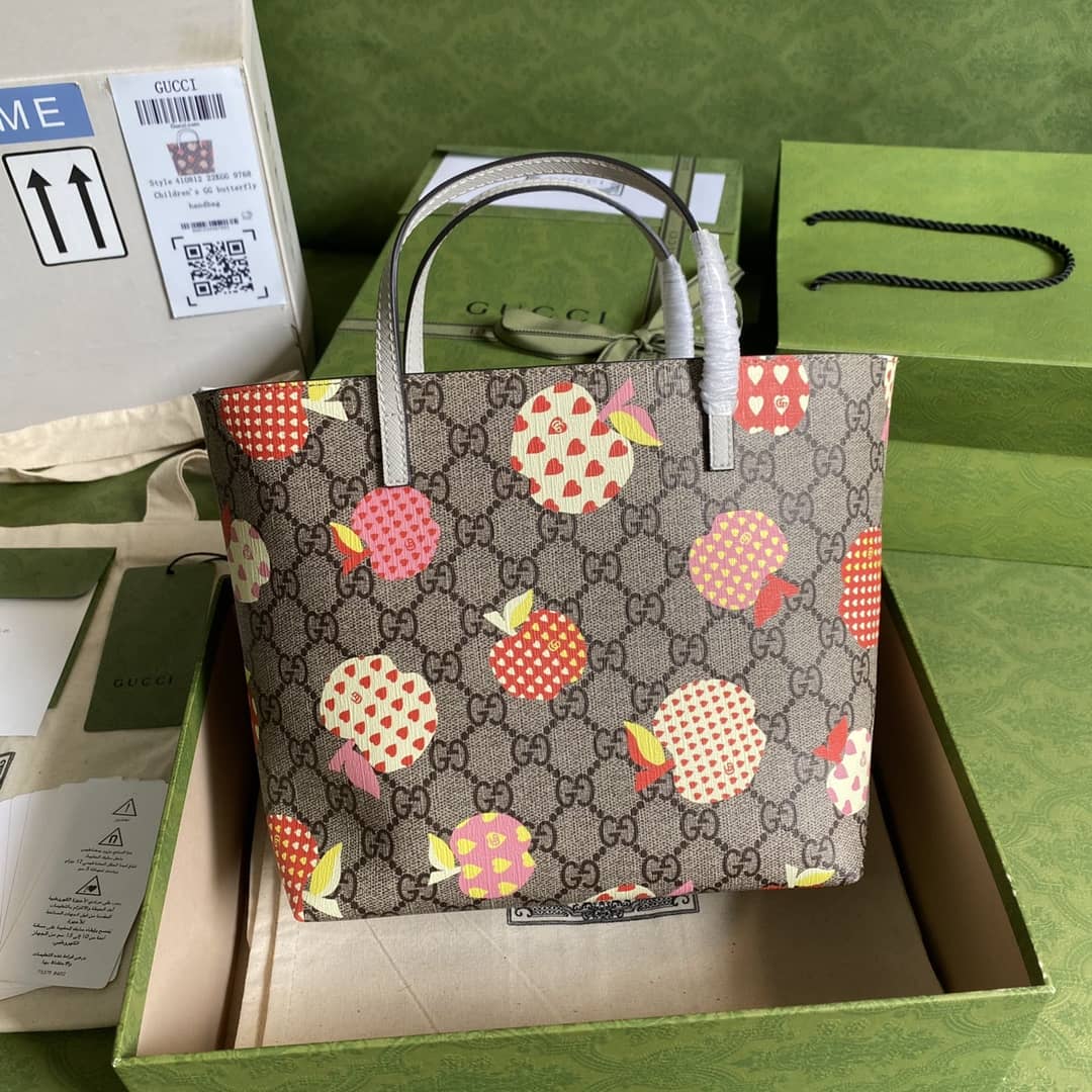 Gucci Children GG Supreme Tote Replica 410812