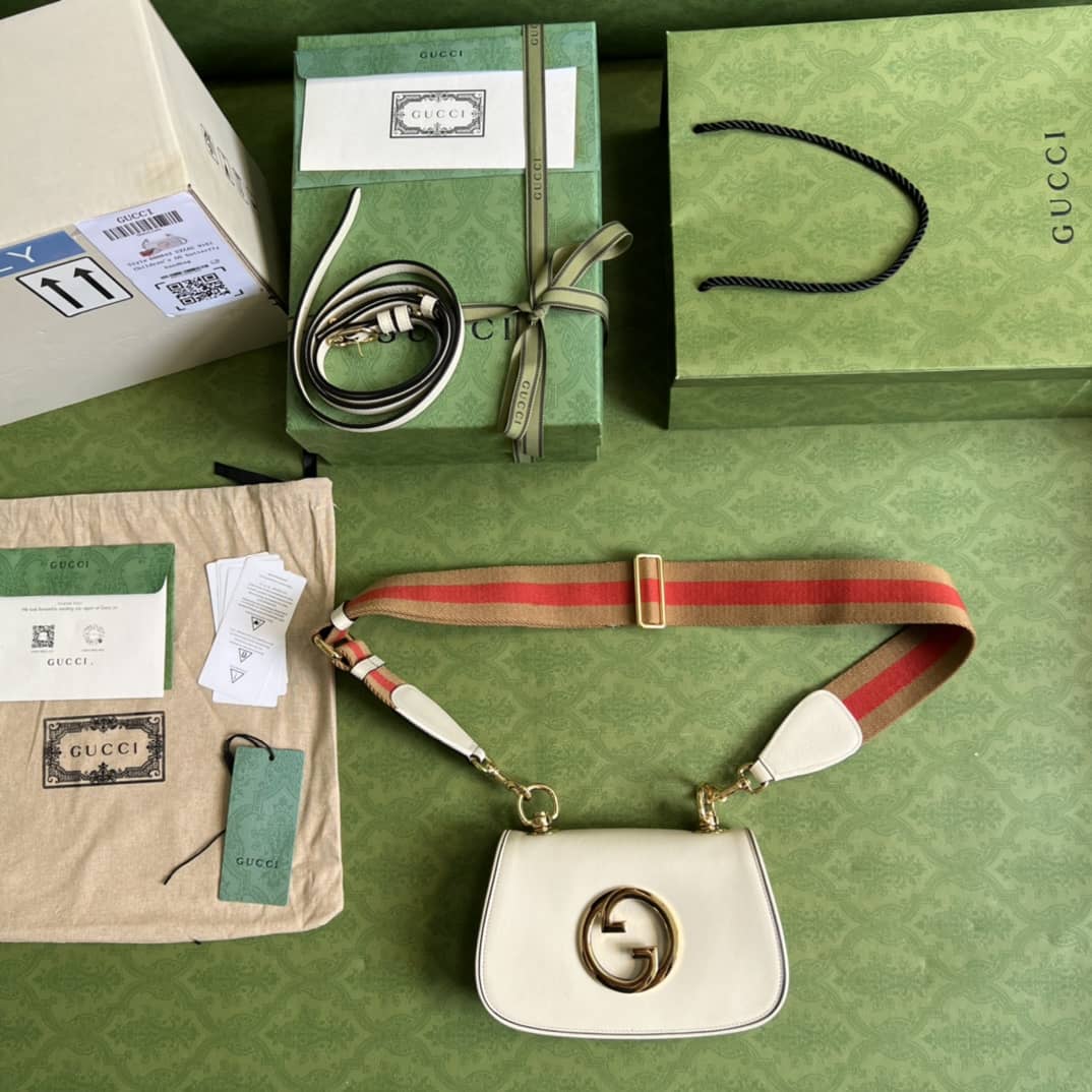 Gucci Blondie Mini Bag White 698643 Replica Crossbody Bag