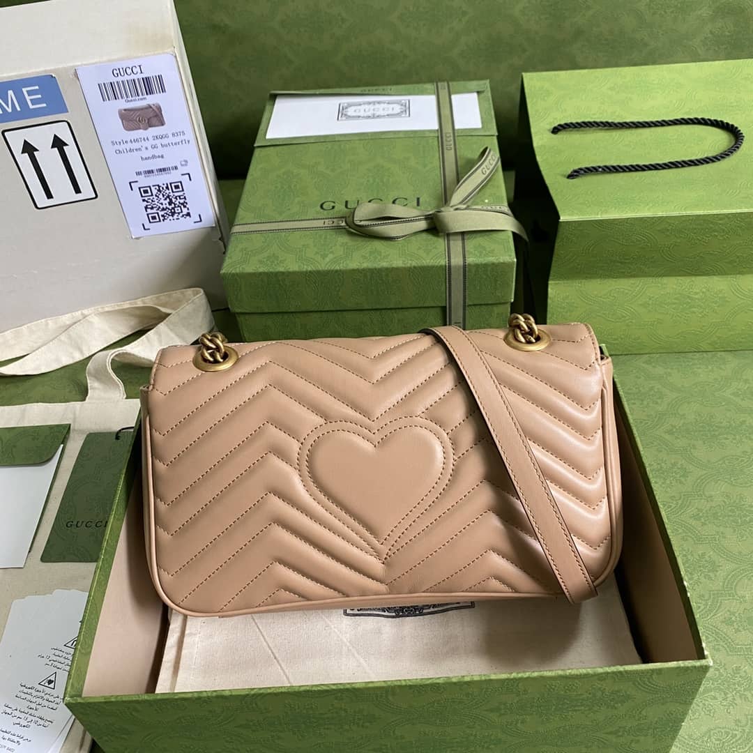 Gucci GG Marmont Small Matelassé Leather 443497 Replica Crossbody Bag