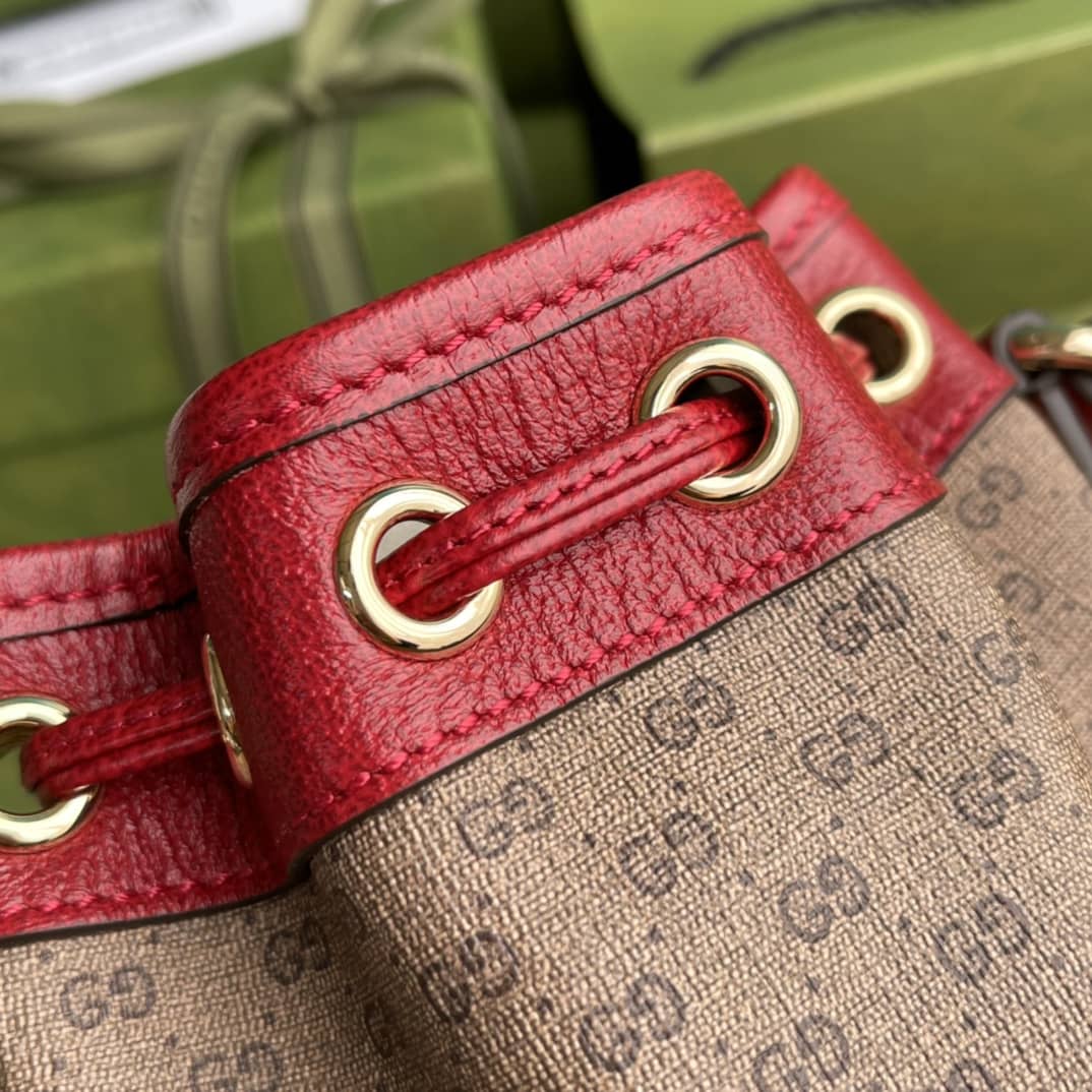 Gucci Doraemon X Gucci Mini Bucket Bag Replica 647801