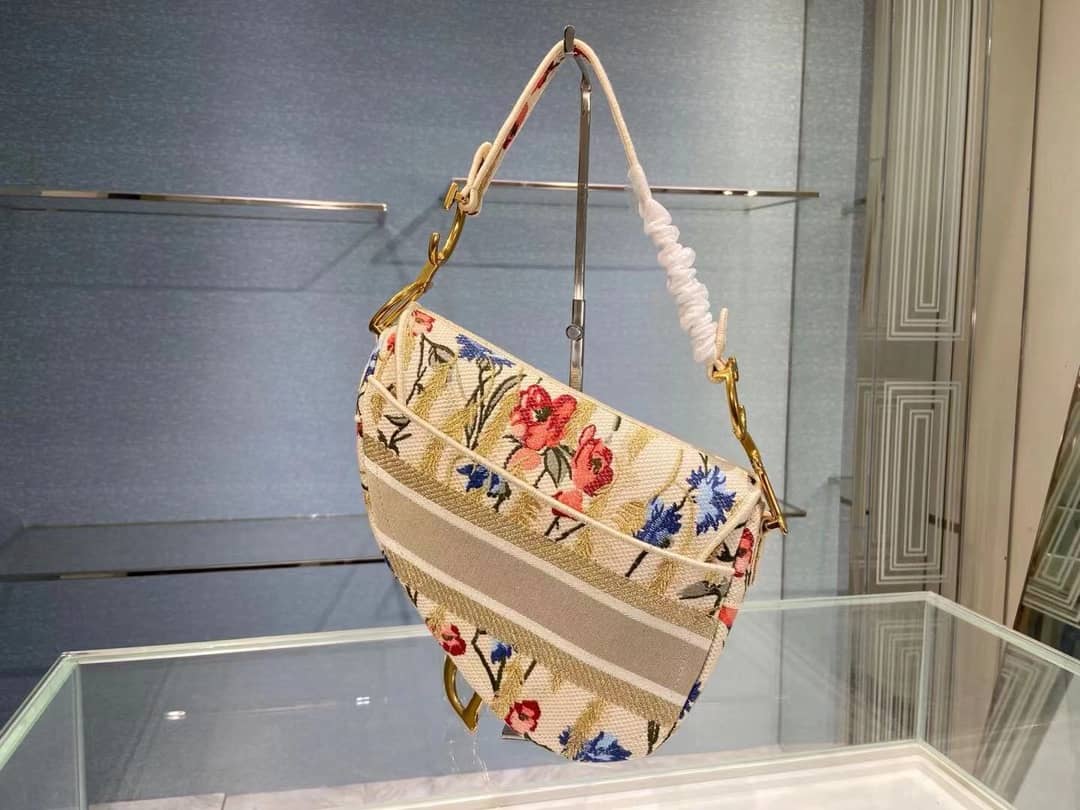 Christian Dior Oblique Saddle Belt Replica Bag