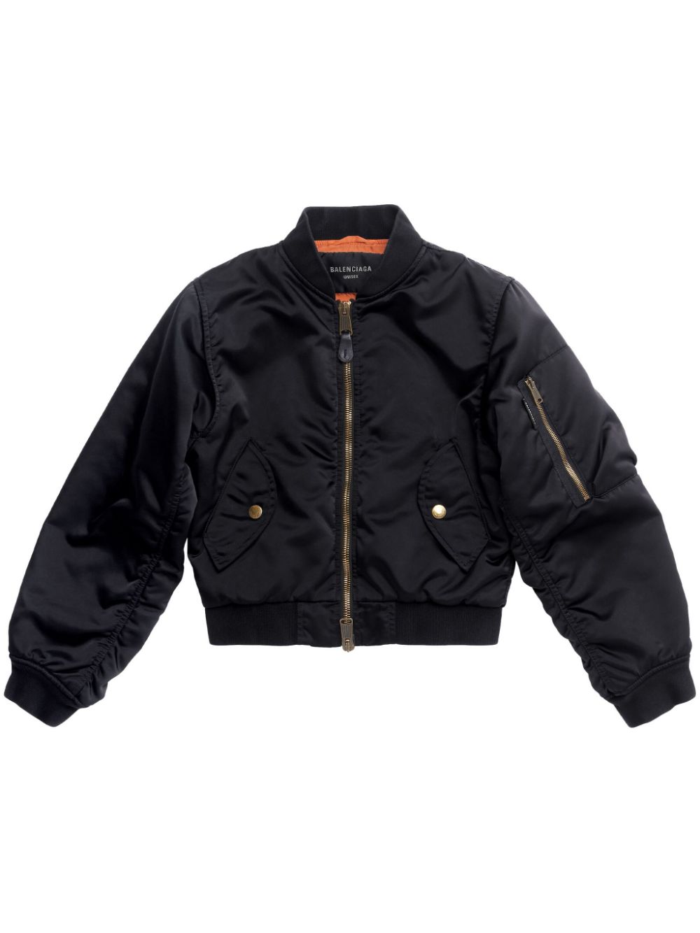 Balenciaga Dupes pleated bomber jacket
