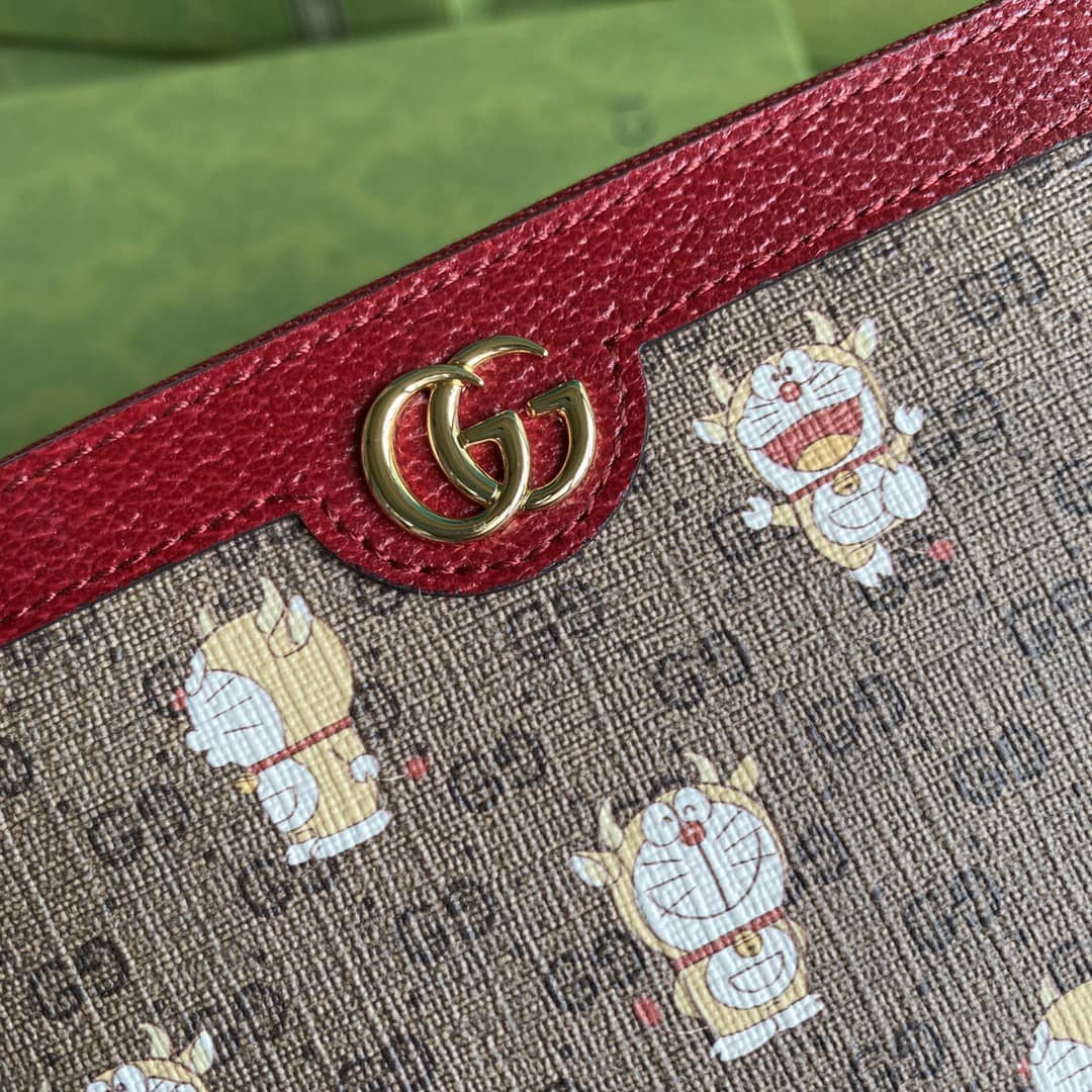 Gucci x Doraemon Zip Around Wallet Replica 647787