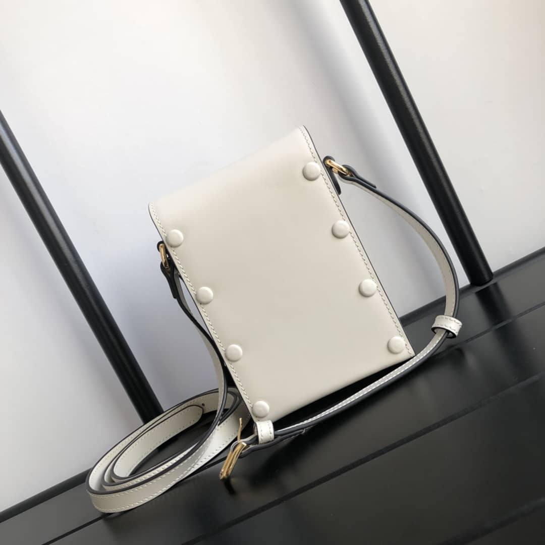 Gucci Horsebit 1955 Mini Bag Replica White 625615