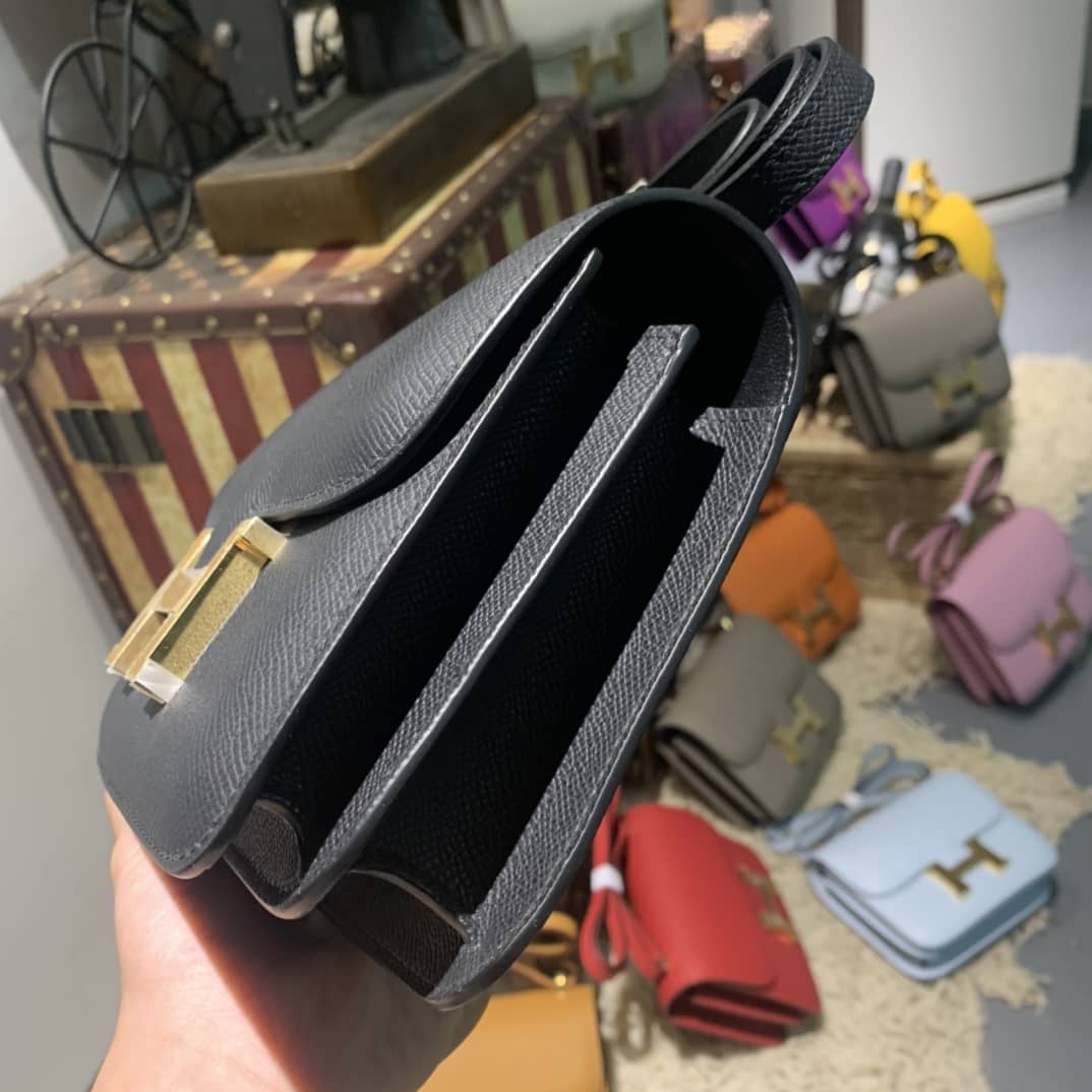 Hermes Replica Constance Bag 18CM Epsom Leather